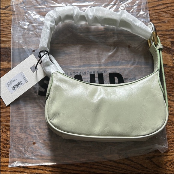 NWT • STAUD Owen Bag in Pale Jade - Picture 4 of 8